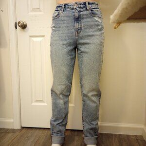 Extra Long Curvy Mom Jeans- American Eagle